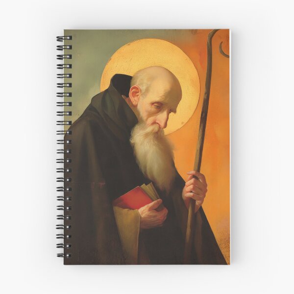 Item preview, Saint Benedict designed and sold by SanctifiedSouls.
