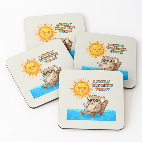 Item preview, Lovely weather today ! Cute baby elephant shrew in pixel world ! designed and sold by Virtual-Studio-Geebaki.