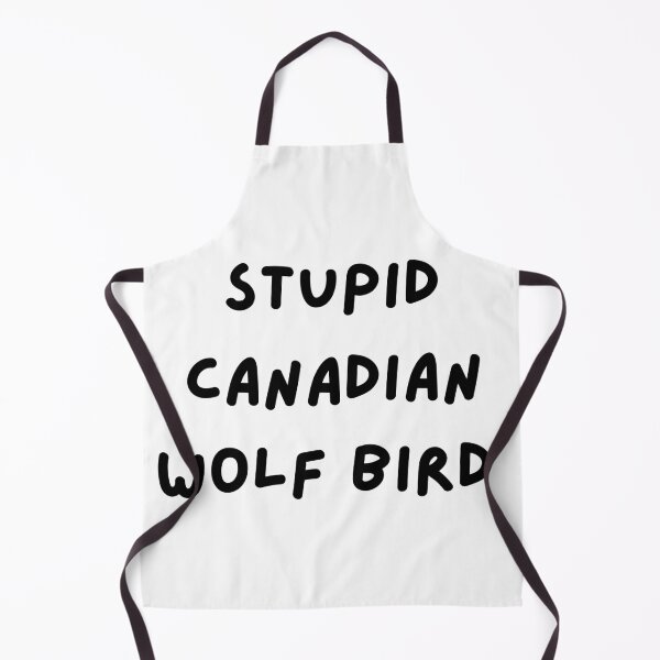 Item preview, Stupid Canadian Wolf Bird  designed and sold by earthtokarly.