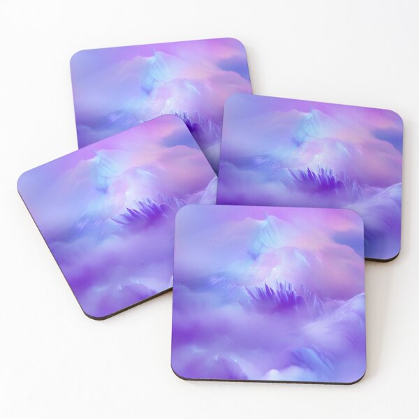 Item preview, Dreamy Ethereal Gradient – Calm Purple Blue Haze designed and sold by ChinzorigBAY.