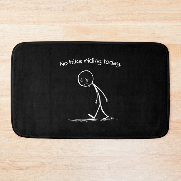 Item preview, No Bike Riding Today designed and sold by emilybarnett.