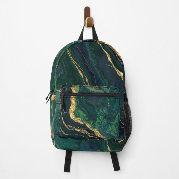 Item preview, Luxury Emerald Green and Gold Marble Texture designed and sold by LakLuxe studio .