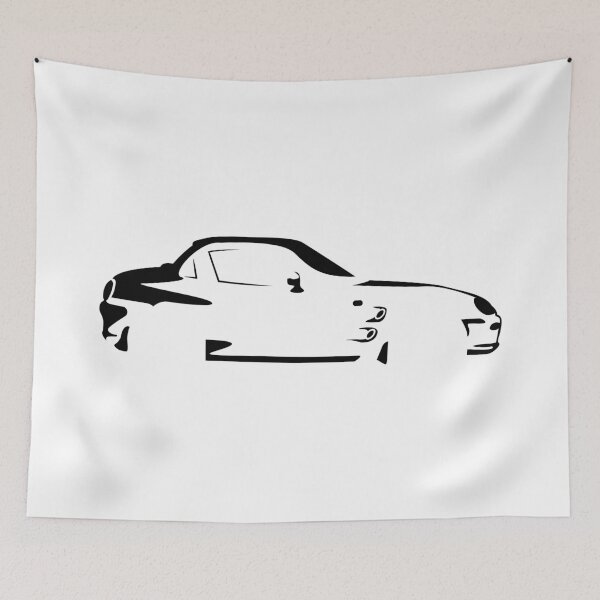Item preview, Cappuccino (1994) Minimalist Car Silhouette (Black) designed and sold by FearnCreative.