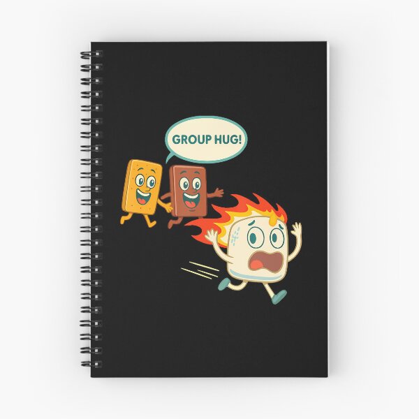 Item preview, Group Hug Marshmallow Campfire Smores Funny Camping designed and sold by scottsurswab.
