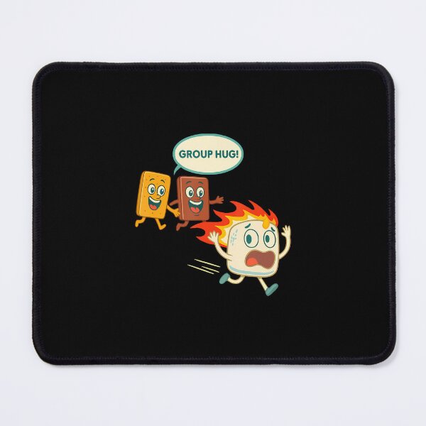 Item preview, Group Hug Marshmallow Campfire Smores Funny Camping designed and sold by scottsurswab.
