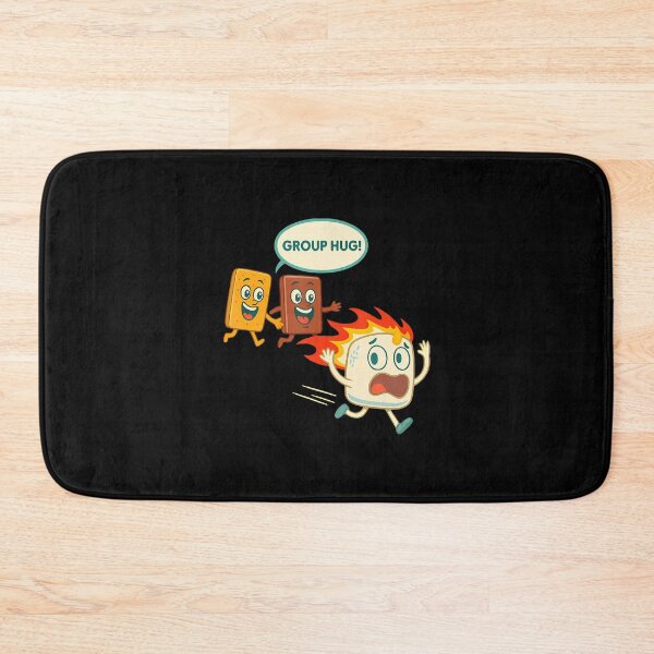 Item preview, Group Hug Marshmallow Campfire Smores Funny Camping designed and sold by scottsurswab.