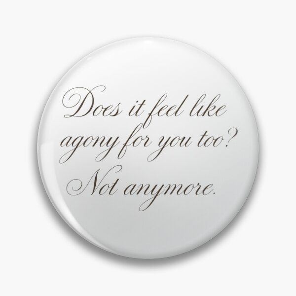 Item preview, Does it Feel Like Agony For You Too?  designed and sold by earthtokarly.