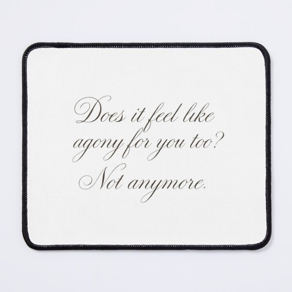 Item preview, Does it Feel Like Agony For You Too? designed and sold by earthtokarly.