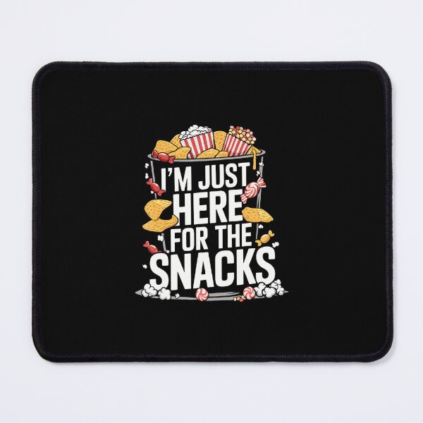 Item preview, I'M Just Here For The Snacks Funny Food Lover Foodie designed and sold by scottsurswab.