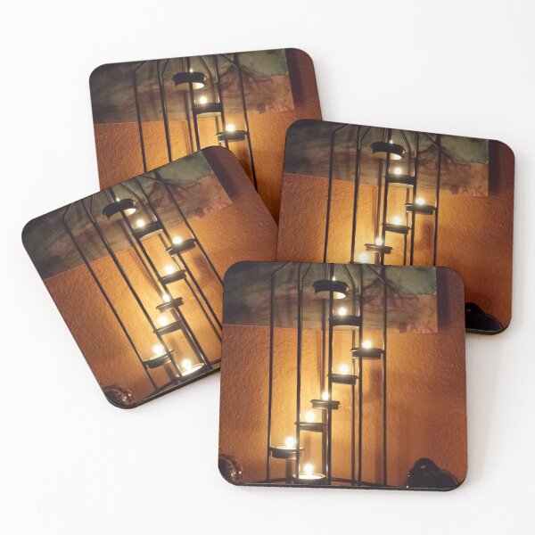 Item preview, tower of lit candles designed and sold by Lizzilzil.