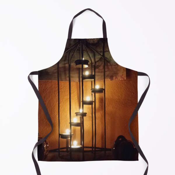 Item preview, tower of lit candles designed and sold by Lizzilzil.