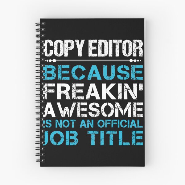 Item preview, Copy Editor designed and sold by aqnkkalw83.