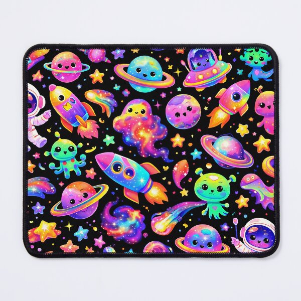Item preview, A futuristic sci-fi seamless pattern I designed and sold by Piyakan.