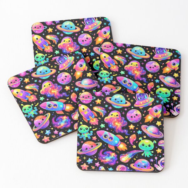 Item preview, A futuristic sci-fi seamless pattern I designed and sold by Piyakan.