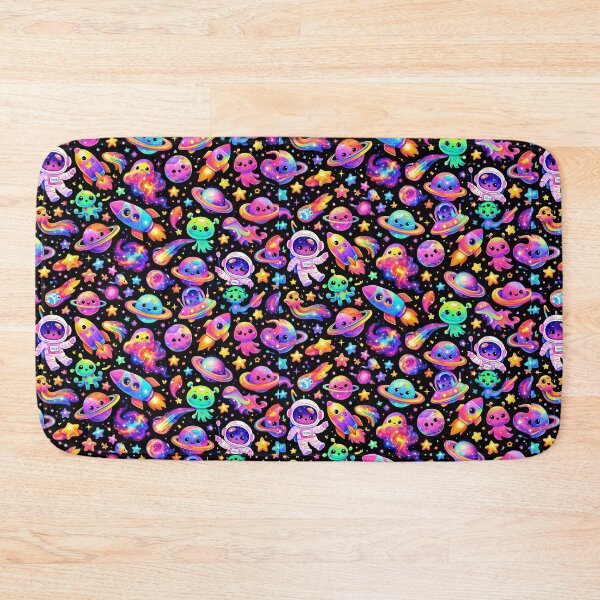 Item preview, A futuristic sci-fi seamless pattern I designed and sold by Piyakan.