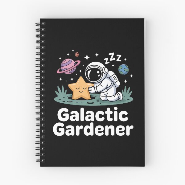 Item preview, Galactic Gardener Astronaut Planting Stars Space Garden Art designed and sold by scottsurswab.