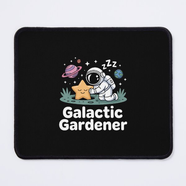 Item preview, Galactic Gardener Astronaut Planting Stars Space Garden Art designed and sold by scottsurswab.