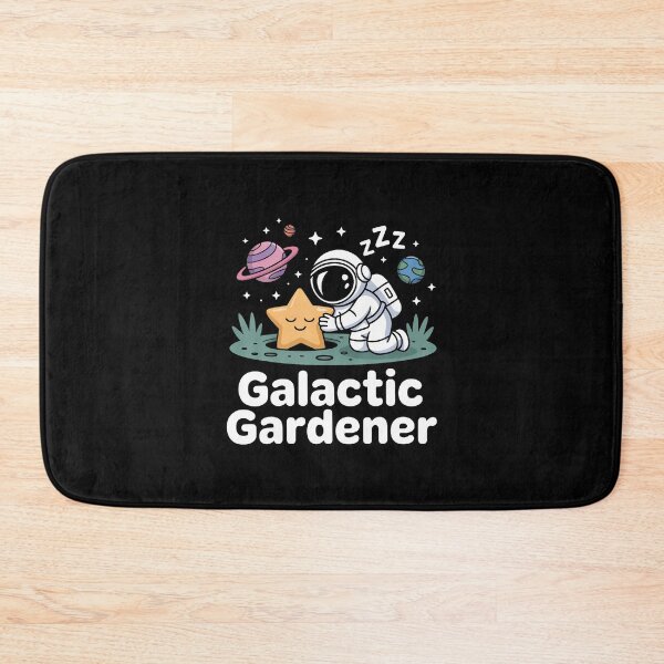 Item preview, Galactic Gardener Astronaut Planting Stars Space Garden Art designed and sold by scottsurswab.