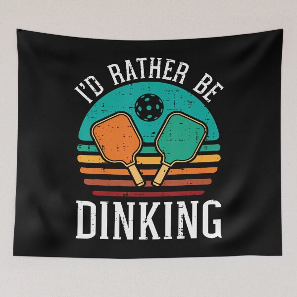 Item preview, I’d Rather Be Dinking Pickleball Quote designed and sold by charkkoprlut.