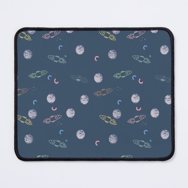 Item preview, Cute Pastel Space Rockets Pattern – Minimal Cosmic Design designed and sold by Rangmanch.