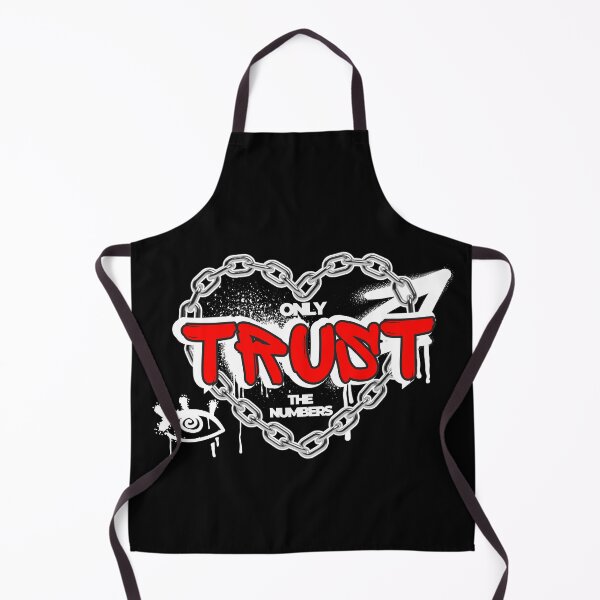 Item preview, MATH QUOTE - ONLY TRUST THE NUMBERS designed and sold by JustMathIt.