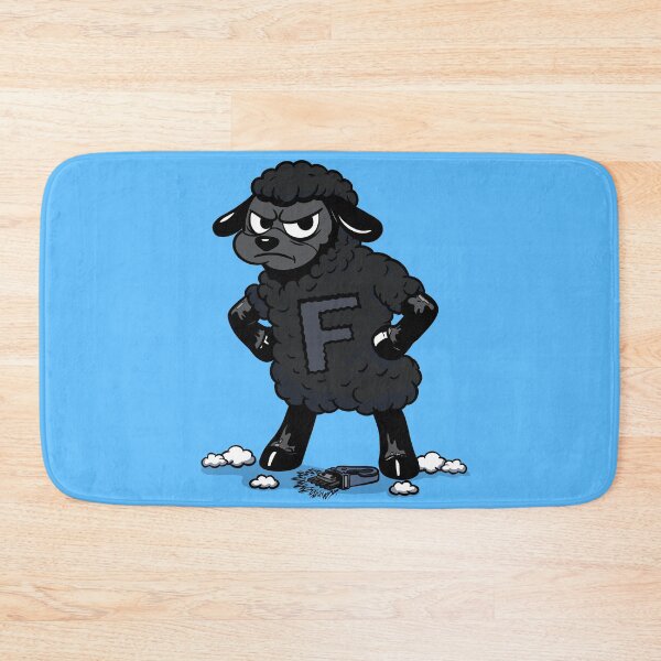 Item preview, F-Ewe (Black Sheep)  designed and sold by Kate Miller Illustrator.