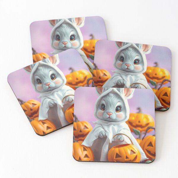 Item preview, Adorable Bunny Ghost Pumpkin Basket – Kawaii Halloween Shirt designed and sold by ArmaanArts.