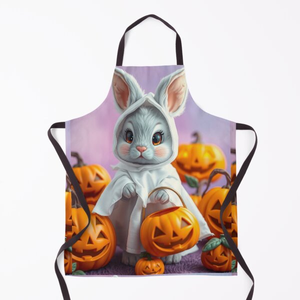 Item preview, Adorable Bunny Ghost Pumpkin Basket – Kawaii Halloween Shirt designed and sold by ArmaanArts.