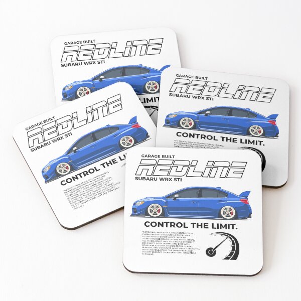 Item preview, Blue Subaru WRX STI Redline designed and sold by Blitzcrew.Co.