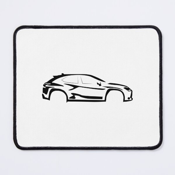 Item preview, UX 300e (2021) Minimalist Car Silhouette (Black) designed and sold by FearnCreative.