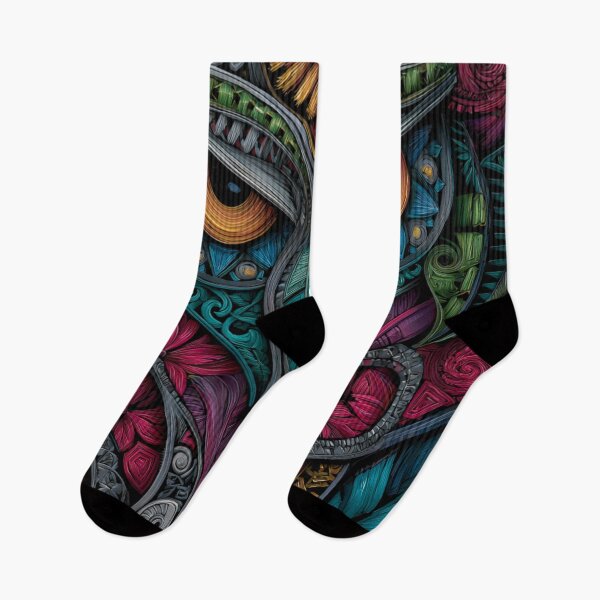 Item preview, New Zealand Māori Paua Pattern Koru Design 728 designed and sold by GrinGalore.