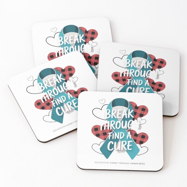 Item preview, Break Through Find Cure Polycystic Kidney Disease Awareness designed and sold by catsdothingz.
