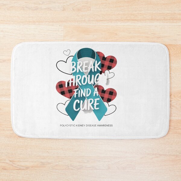 Item preview, Break Through Find Cure Polycystic Kidney Disease Awareness designed and sold by catsdothingz.