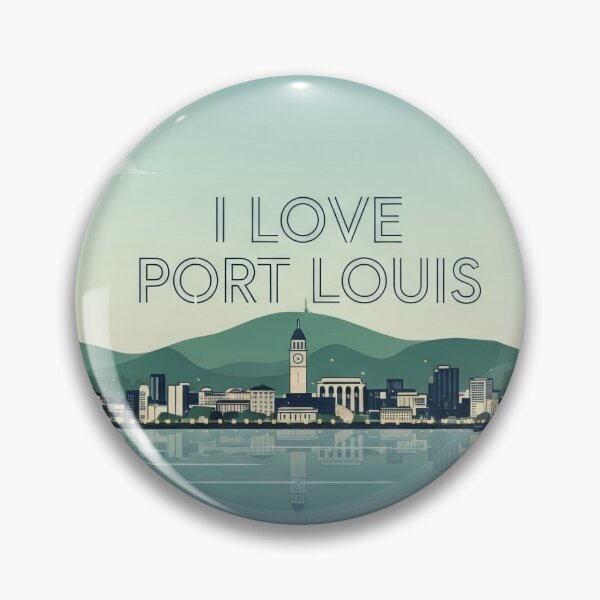 Item preview, I Love Port Louis designed and sold by VerizalShop.