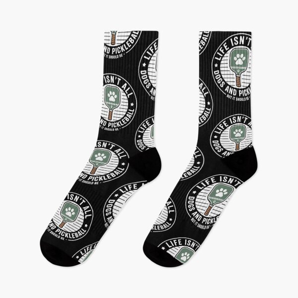 Item preview, Life Isn’t All Dogs and Pickleball designed and sold by charkkoprlut.
