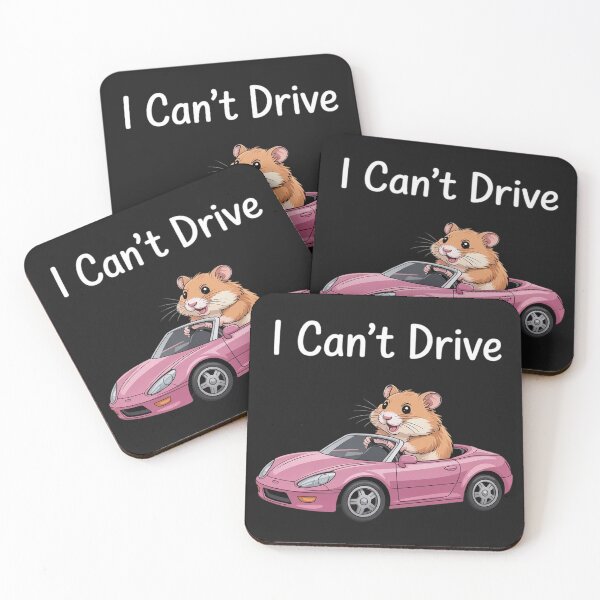 Item preview, I Cant Drive Hamster designed and sold by tkhrbika.