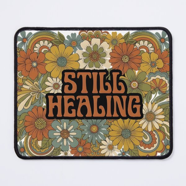 Artikelvorschau, Still Healing Retro Psychedelic Floral 70s Maximalism entworfen und verkauft von auxincaftan0o.