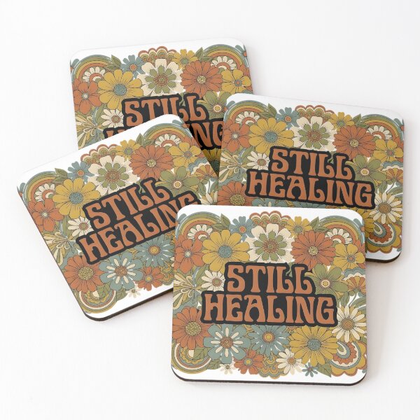 Artikelvorschau, Still Healing Retro Psychedelic Floral 70s Maximalism entworfen und verkauft von auxincaftan0o.