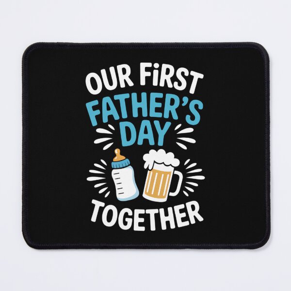 Item preview, Men Our First Father's Day Together Baby Bottle Dad Daddy designed and sold by IdunayaStore.