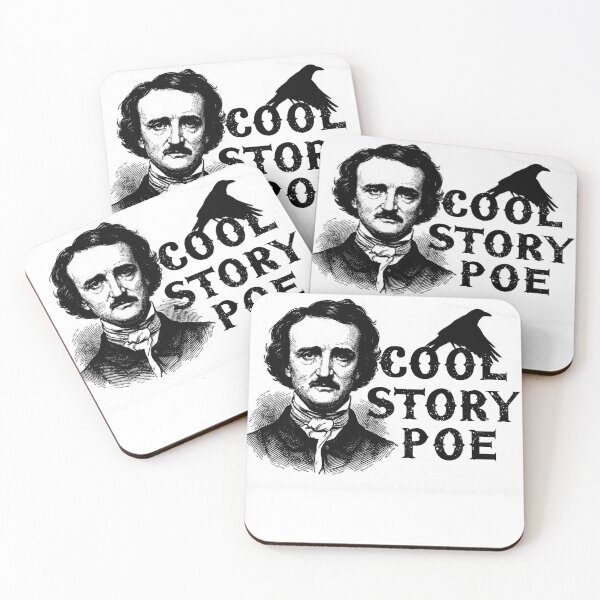 Item preview, Cool Story Poe - Funny Edgar Allan Poe Raven Literary Pun designed and sold by AdyKurniawan.