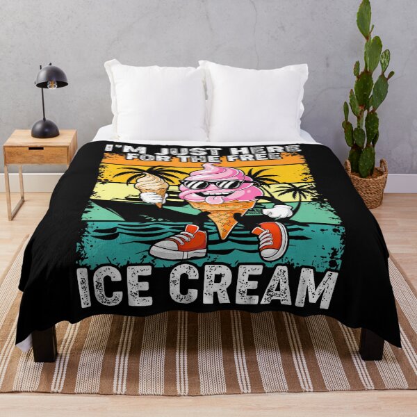Item preview, I'M Just Here For The Free Ice Cream Cruise designed and sold by huftyfnruppe.