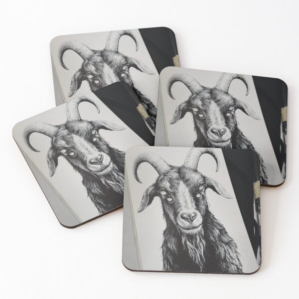 Item preview, Goat Grazing on Green Pastures designed and sold by Mirzahorse.