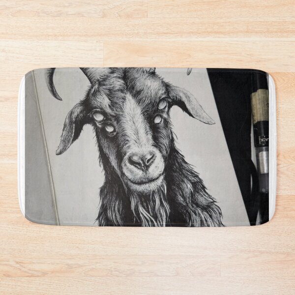Item preview, Goat Grazing on Green Pastures designed and sold by Mirzahorse.