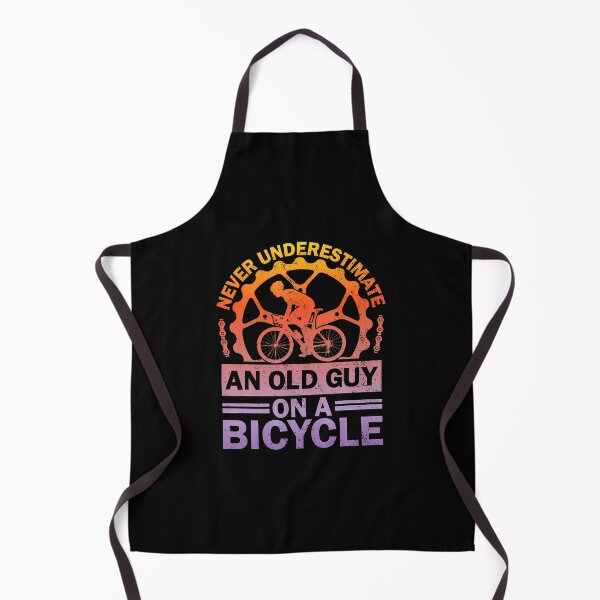Item preview, Never Underestimate An Old Guy On A Bicycle Funny Cycling designed and sold by huftyfnruppe.