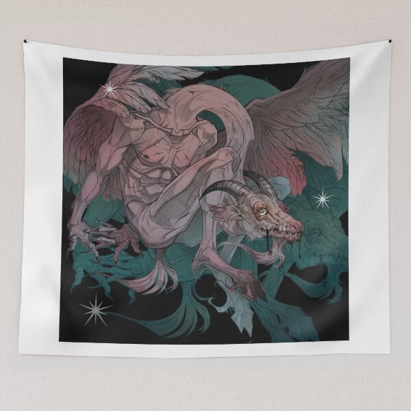 Item preview, Goat in the Mist designed and sold by Mirzahorse.