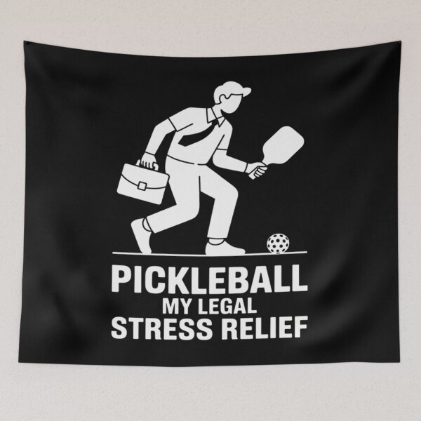 Item preview, Pickleball: My Legal Stress Relief designed and sold by charkkoprlut.