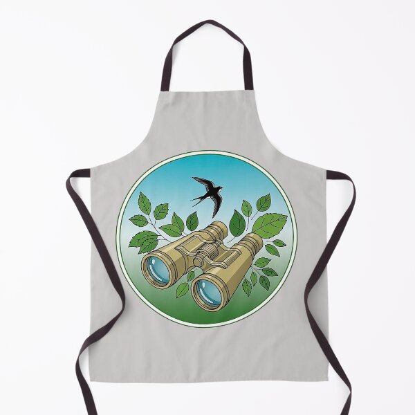 Item preview, Vintage Bird Watching Binoculars Illustration designed and sold by SholoStudio.