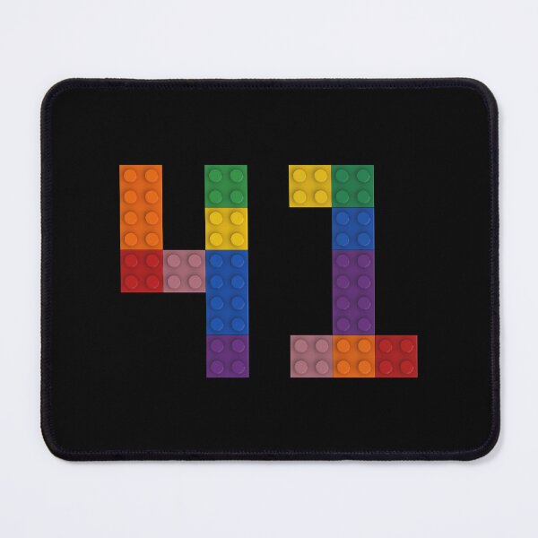 Item preview, 41 numbering made of bricks designed and sold by Brickification.