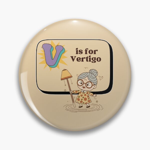 Item preview, The Senior Flashcard Series: V is for Vertigo - Dizzy Grandma – Retro Humor Collection designed and sold by Searching ideas.