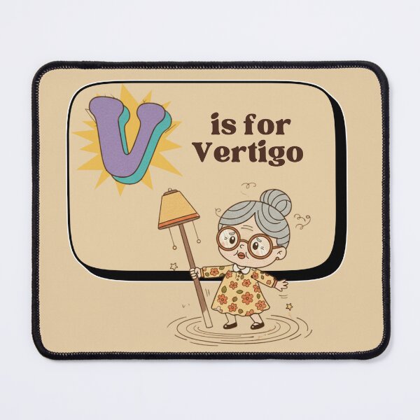 Item preview, The Senior Flashcard Series: V is for Vertigo - Dizzy Grandma – Retro Humor Collection designed and sold by Searching ideas.